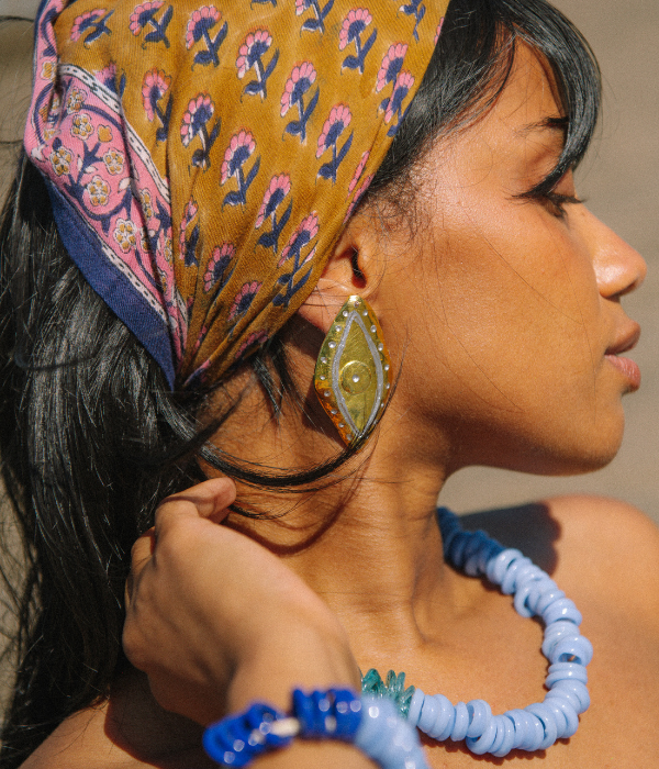boucles d'oreilles Golden Eyes