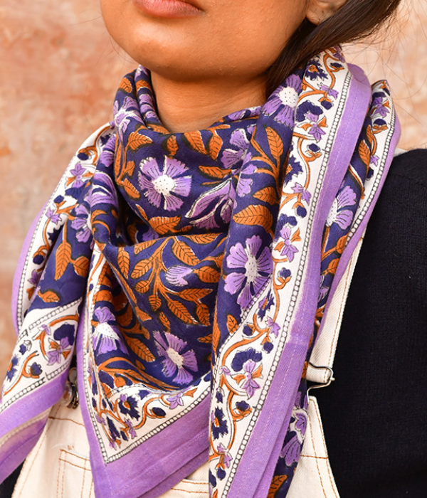 Grand foulard 115 Nuit