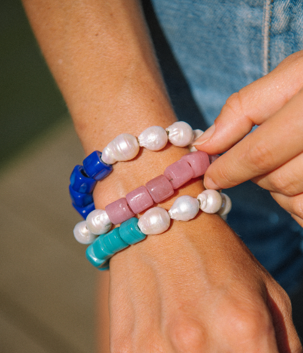 Bracelet happy mess asymétrique