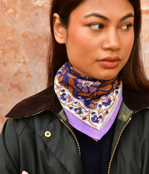 Petit foulard 115 Nuit