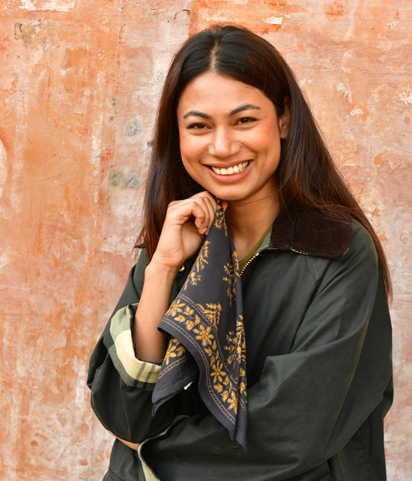 Petit foulard Galatie Nuit