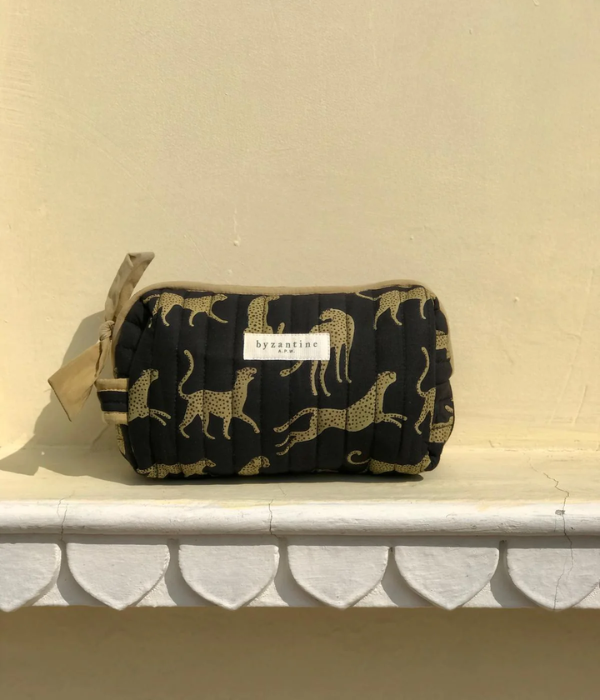 Petite trousse de toilette Fauve