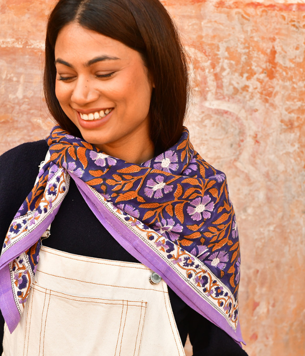 Grand foulard 115 Nuit