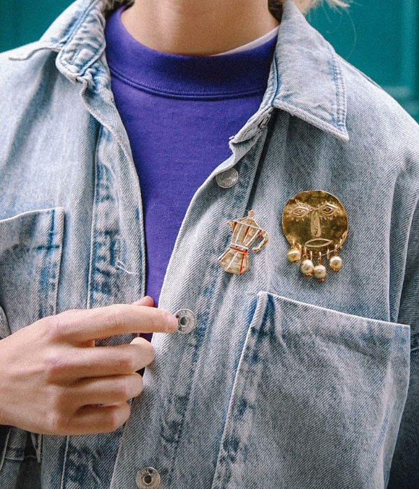 Broche Fancy Dude