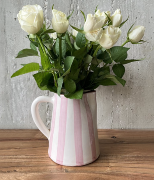 Carafe à rayures