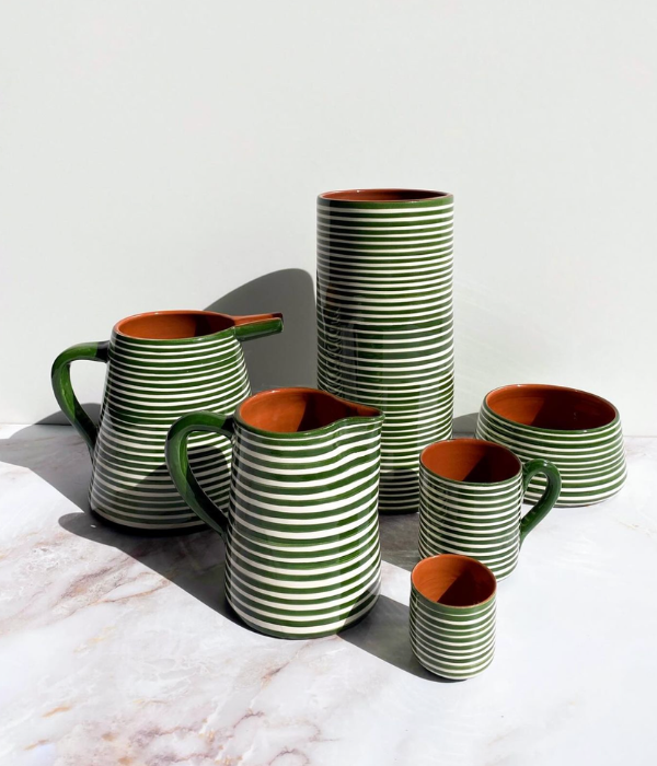 Carafe à rayures classico