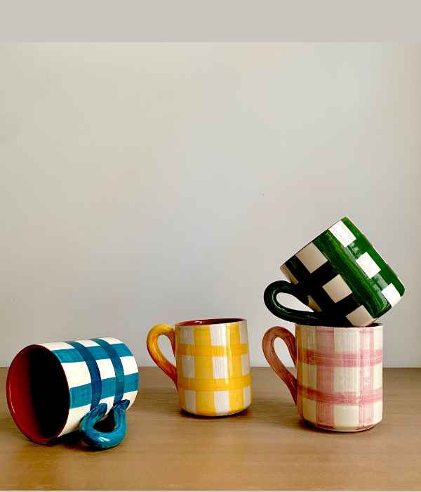 Mug damier