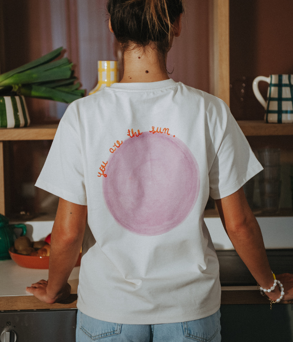 t-shirt "you are the sun"
