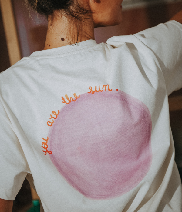 t-shirt "you are the sun"