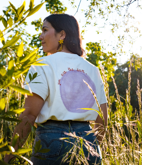 t-shirt "you are the sun"