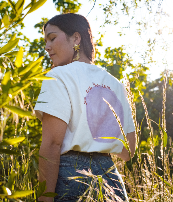 t-shirt "you are the sun"