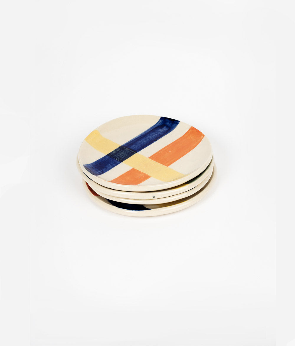 Assiettes à dessert Tartan