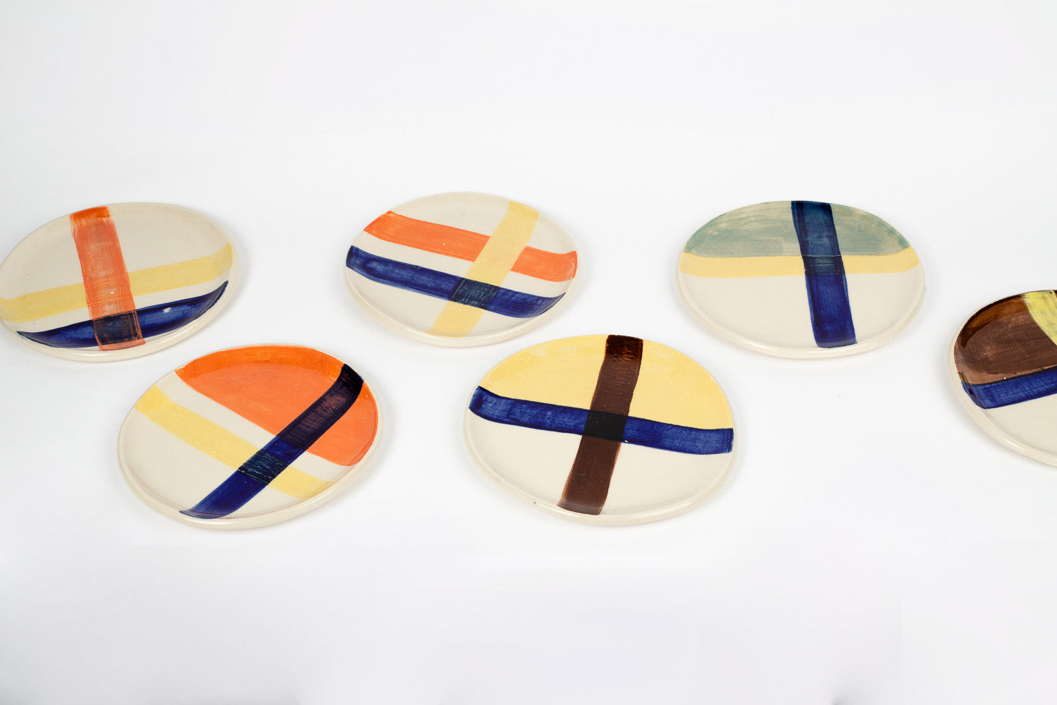 Assiettes à dessert Tartan