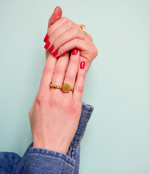 Bague boule