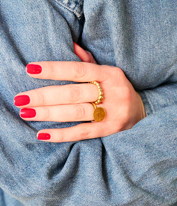 Bague boule