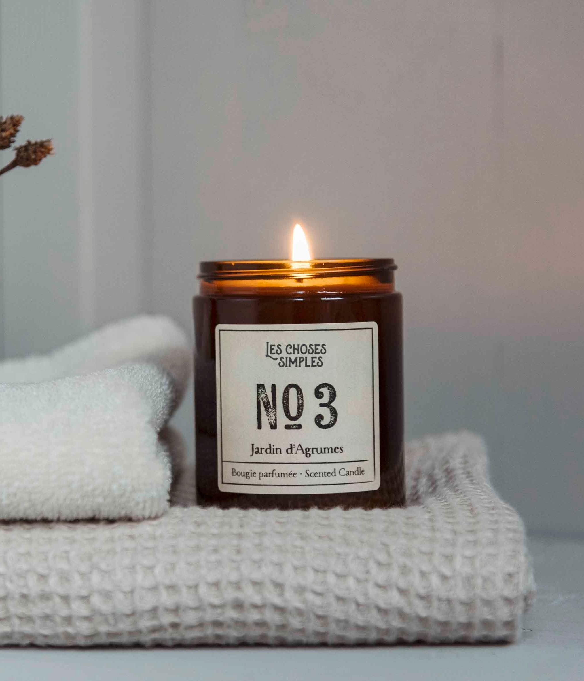 Bougie à la cire végétale, Figuier