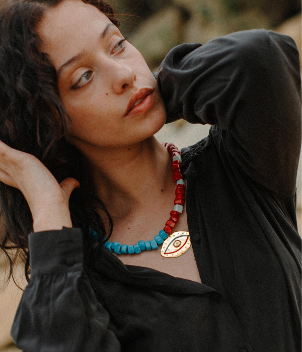 Collier Golden Eye