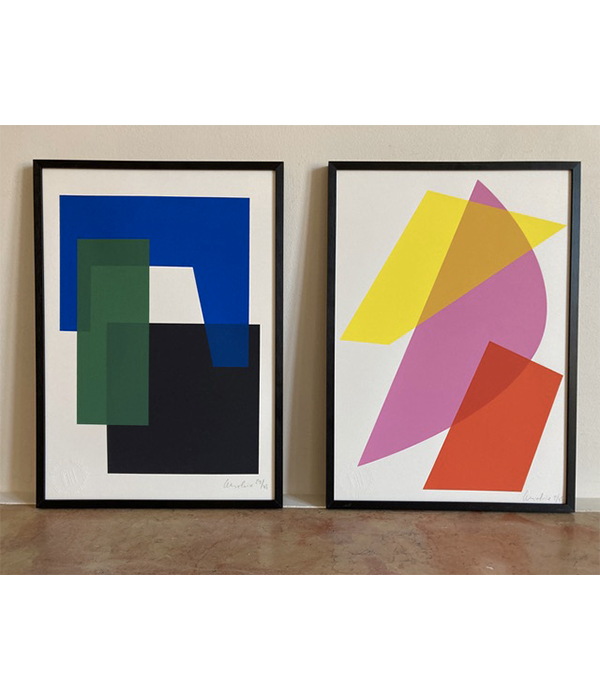 Sans Titre (bleu, vert, noir)
