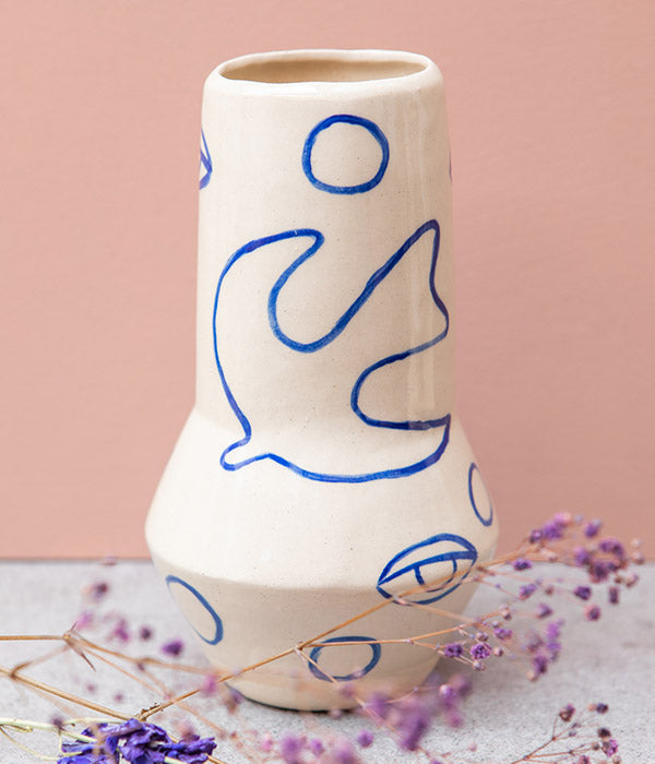 Vase collab exclusive la maïastra x sophie alda