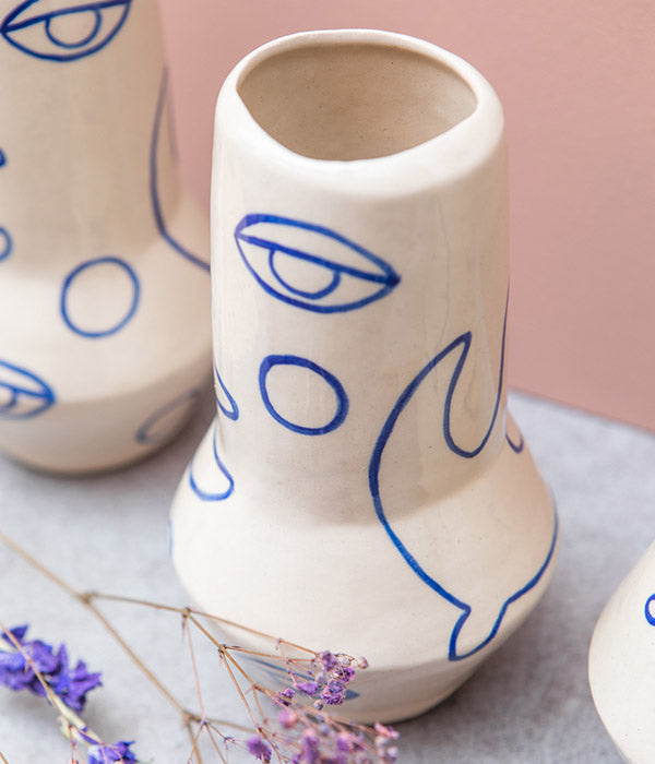 Vase collab exclusive la maïastra x sophie alda