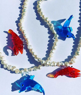 Collier trois langoustes