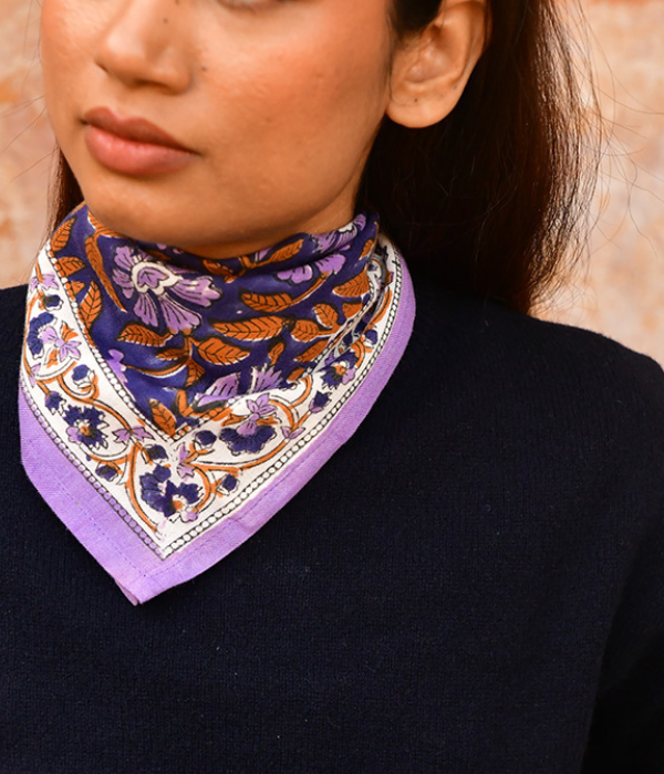 Petit foulard 115 Nuit