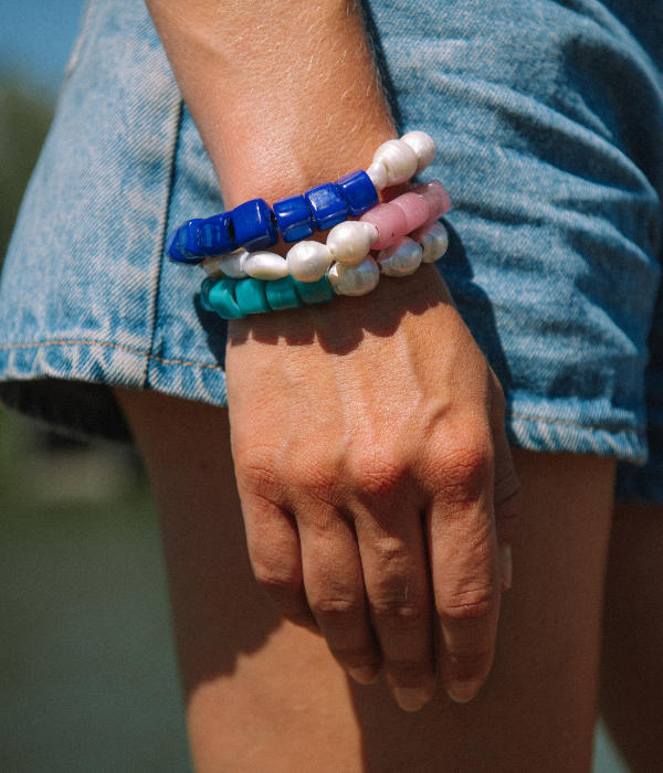 Bracelet happy mess asymétrique