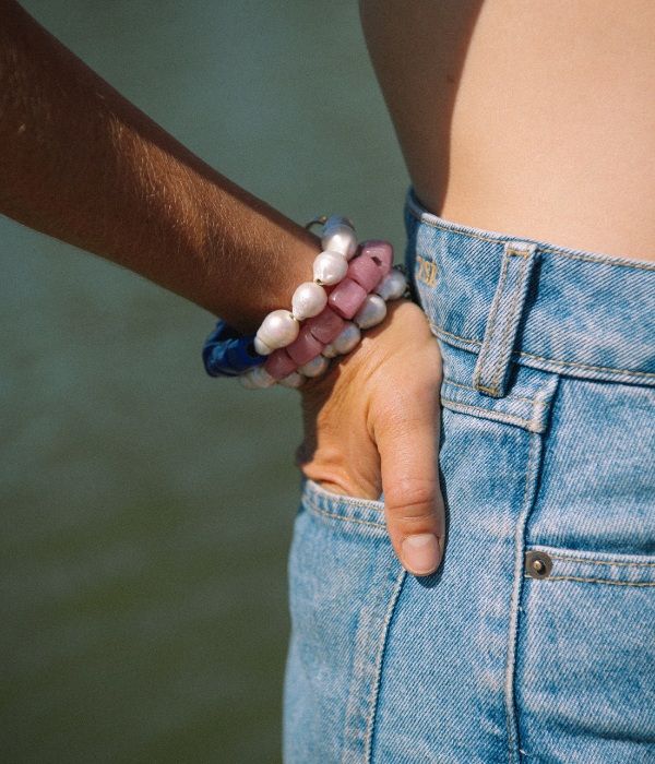 Bracelet happy mess asymétrique