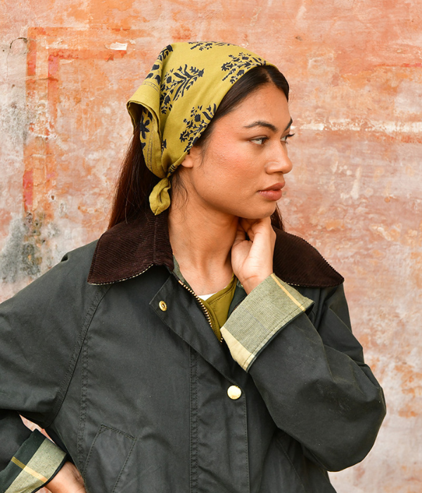 Petit foulard Galatie Vert