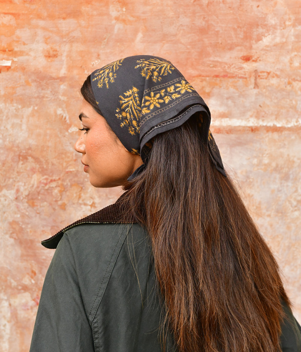 Petit foulard Galatie Nuit