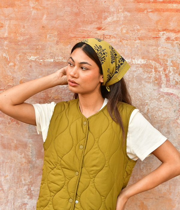 Petit foulard Galatie Vert