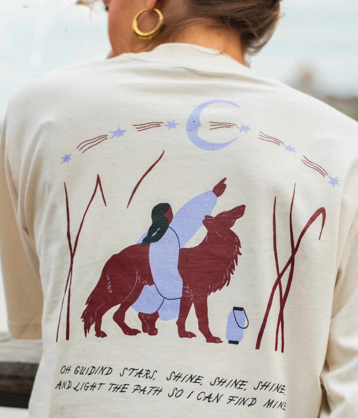 t-shirt collab' La Maïastra x Gabrielle Monceaux