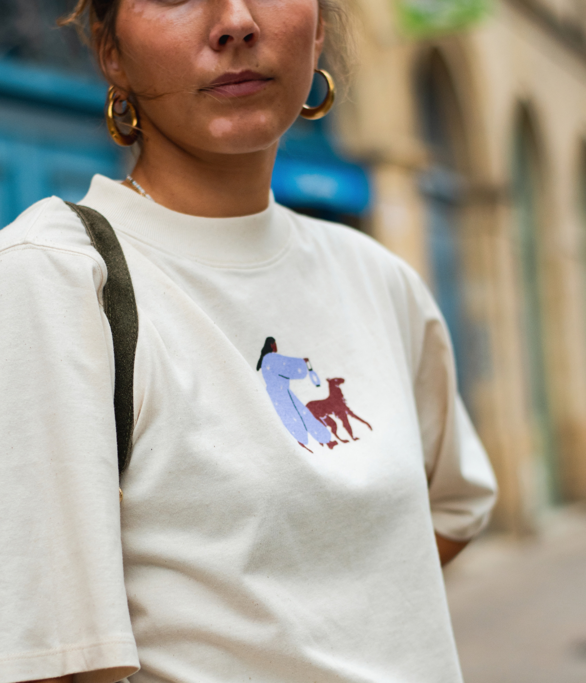 t-shirt collab' La Maïastra x Gabrielle Monceaux