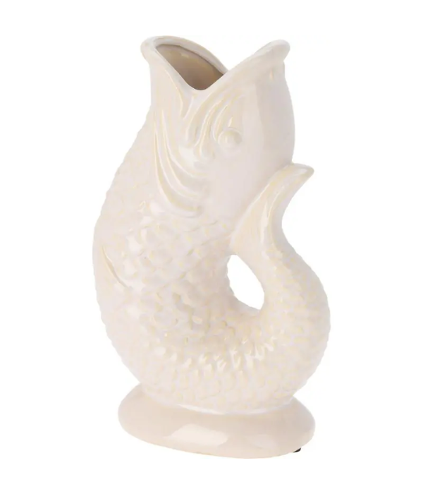 Carafe poisson beige