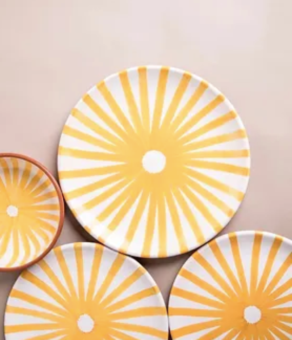 Grande assiette rayon