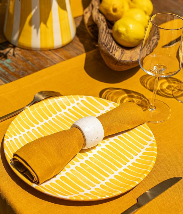 Grande assiette traits