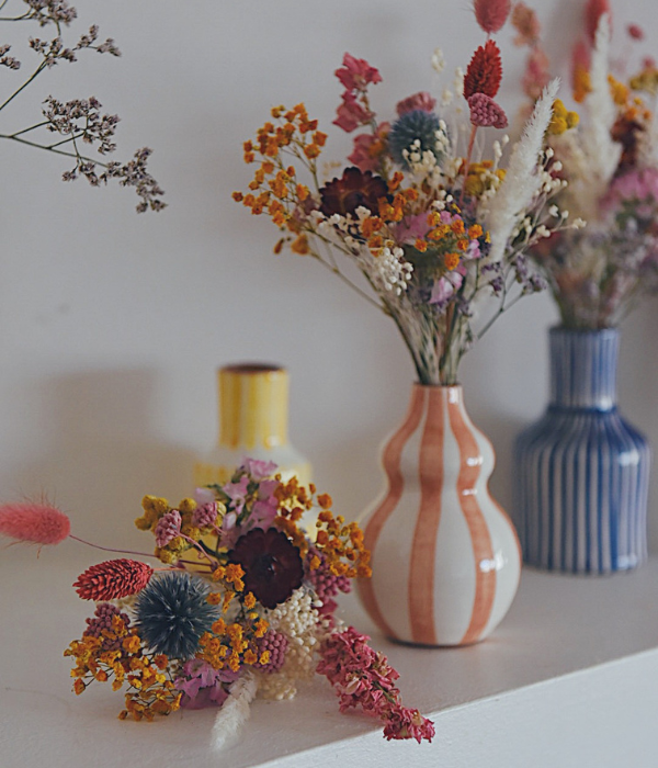 Mini bouquet de fleurs séchées