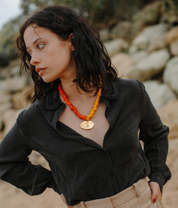 Collier Golden Eye