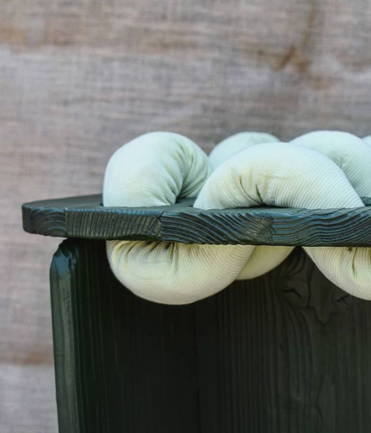 Tabouret Papou Kaki