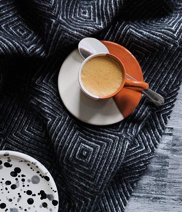 Tasse expresso et soucoupe