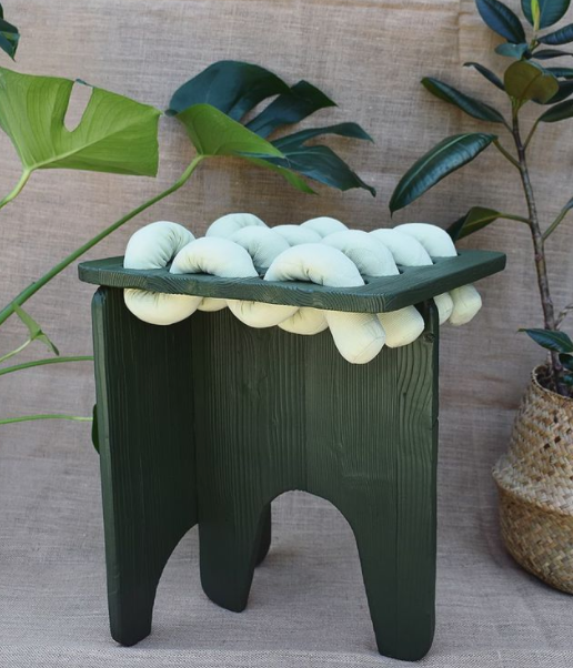 Tabouret Papou Kaki
